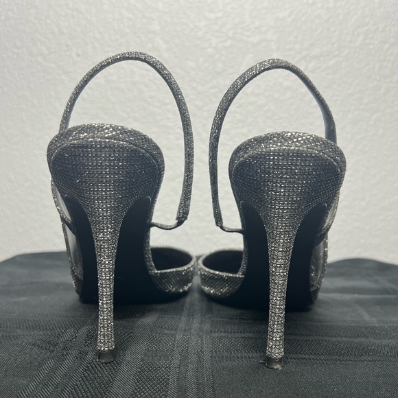 Michael Michael Kors Slingback Pumps Sz 9 Silver - Picture 4 of 8